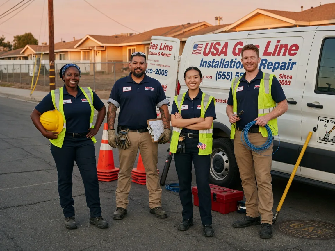 Gas Line Installation company in Reubens, ID